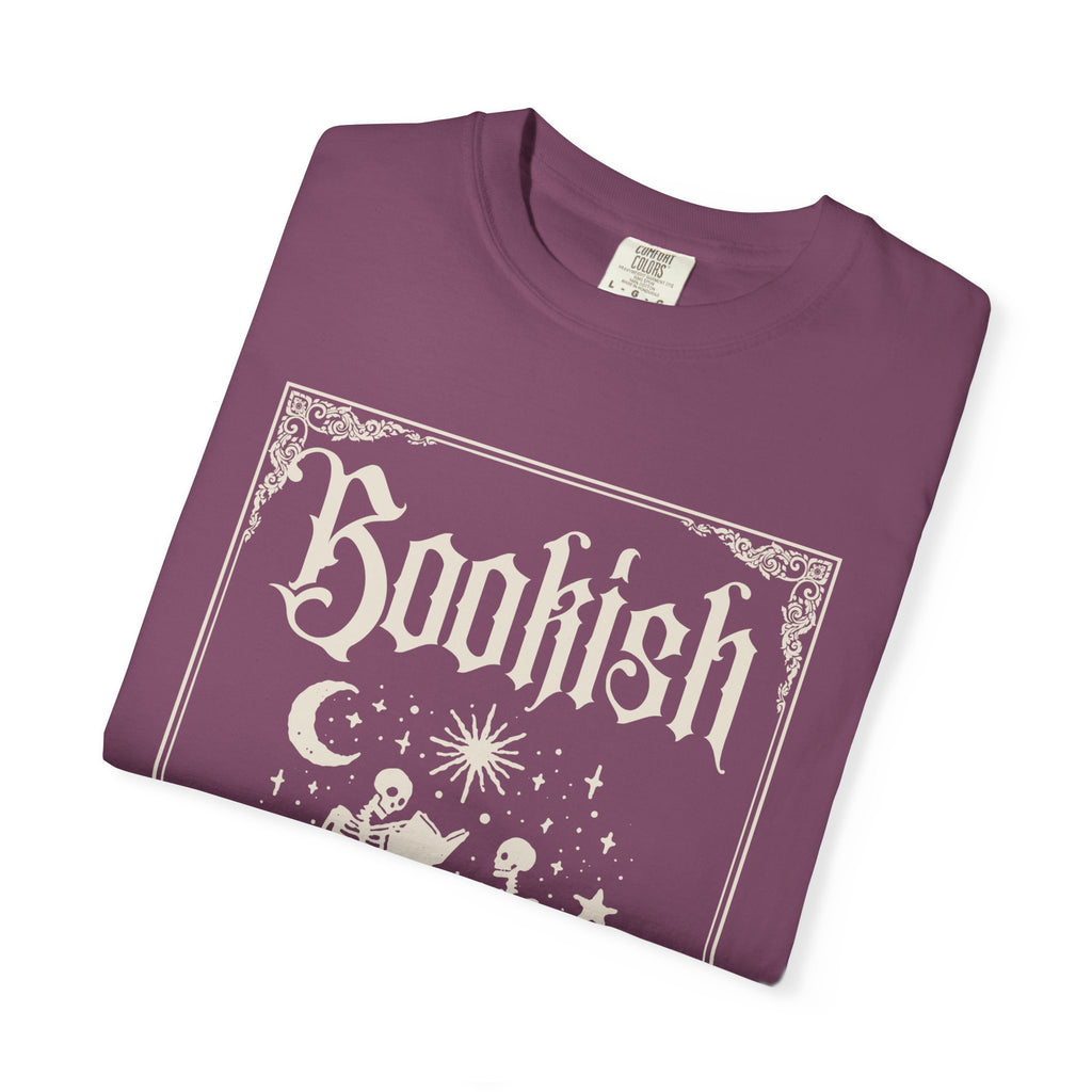 Bookish Skeletons T-Shirt — Vintage Gothic 'Bookish' Graphic Tee