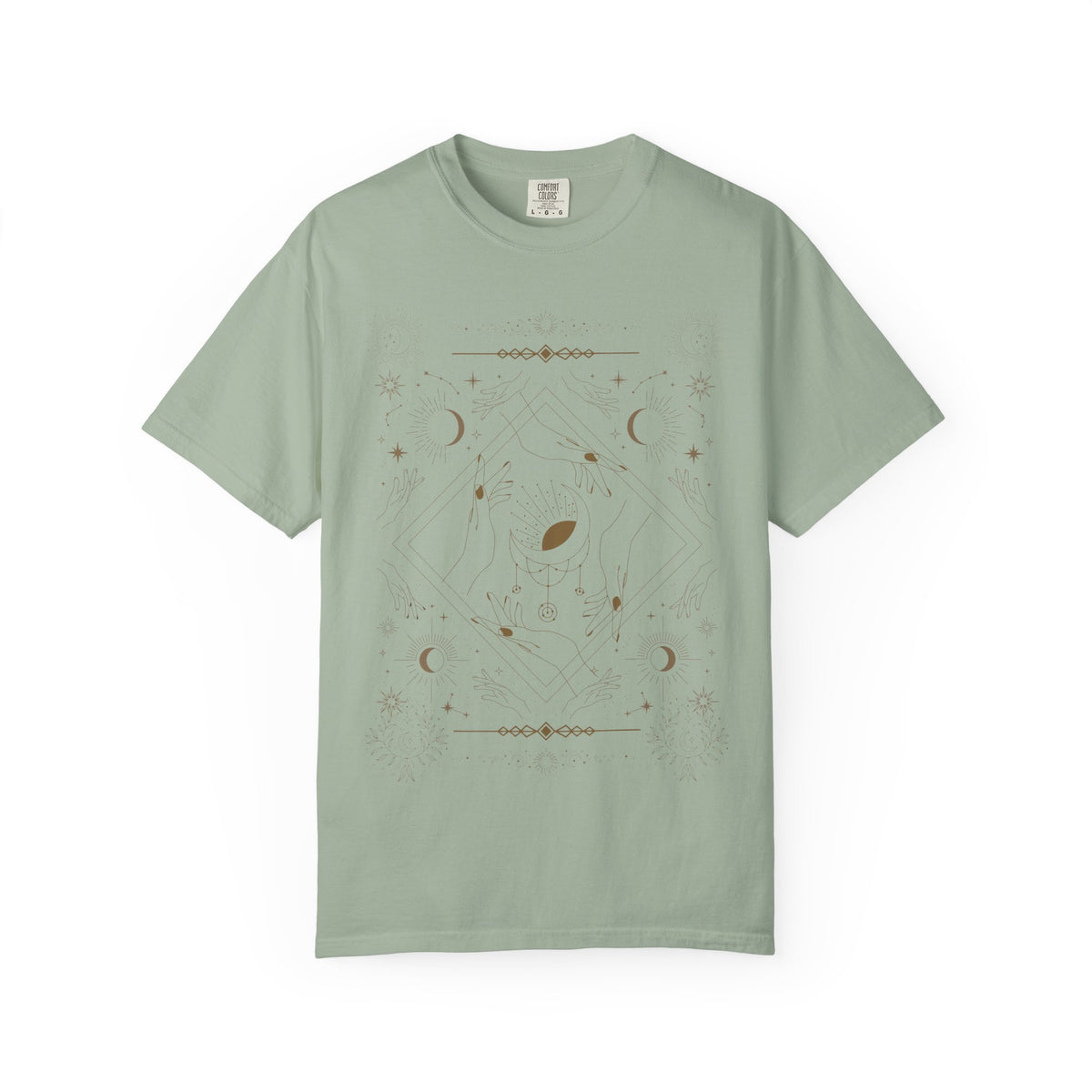 Celestial Moon Phases T-Shirt — Mystic Astrology Graphic Tee