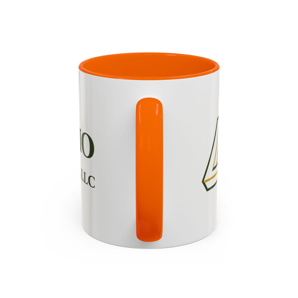 Sagefolio Advisors Logo Accent Coffee Mug — Branded Business Mug (11/15oz)