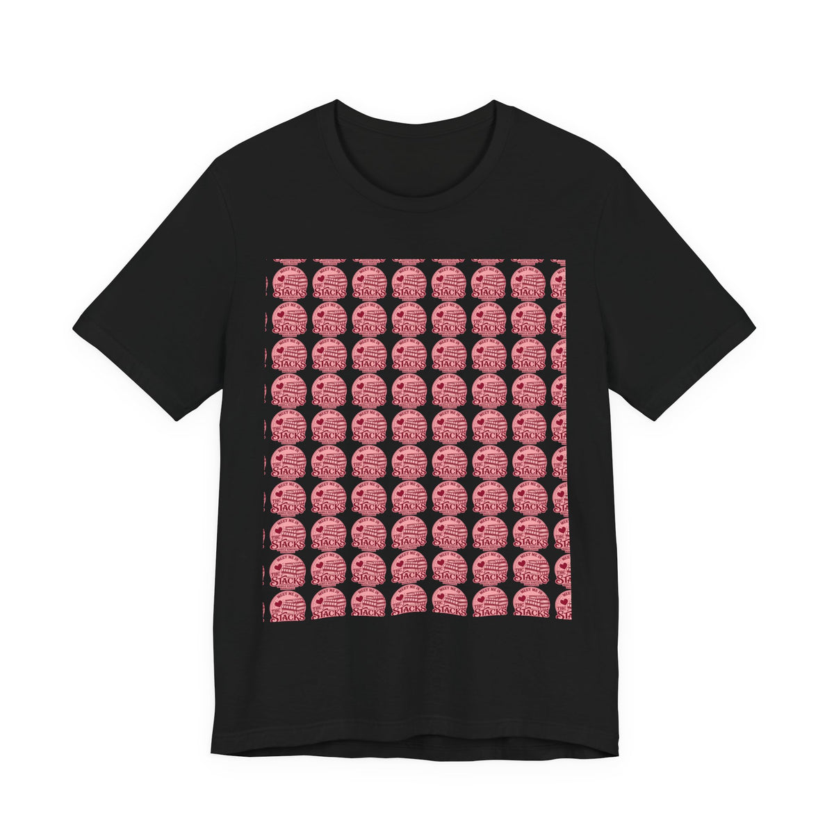 Red Pattern Graphic T-Shirt