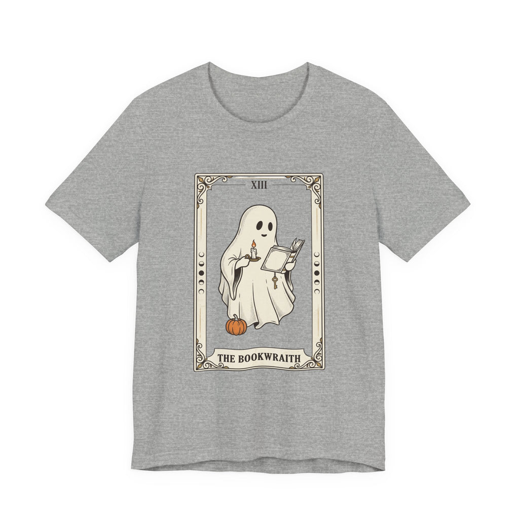 Bookwraith Ghost Reading Tee | Spooky Reader, Halloween Bookish