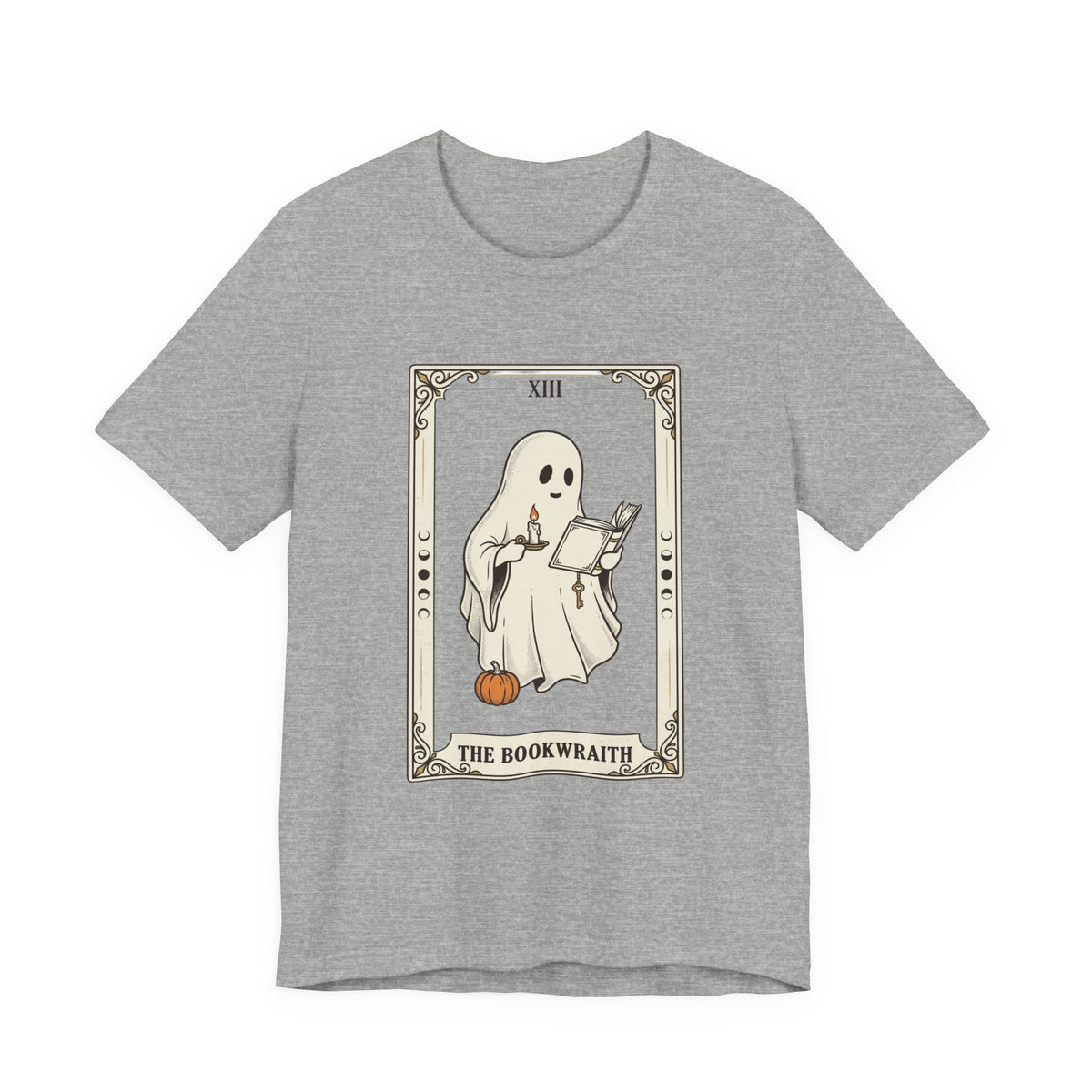 Bookwraith Ghost Reading Tee | Spooky Reader, Halloween Bookish