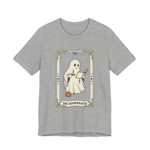Bookwraith Ghost Reading Tee | Spooky Reader, Halloween Bookish