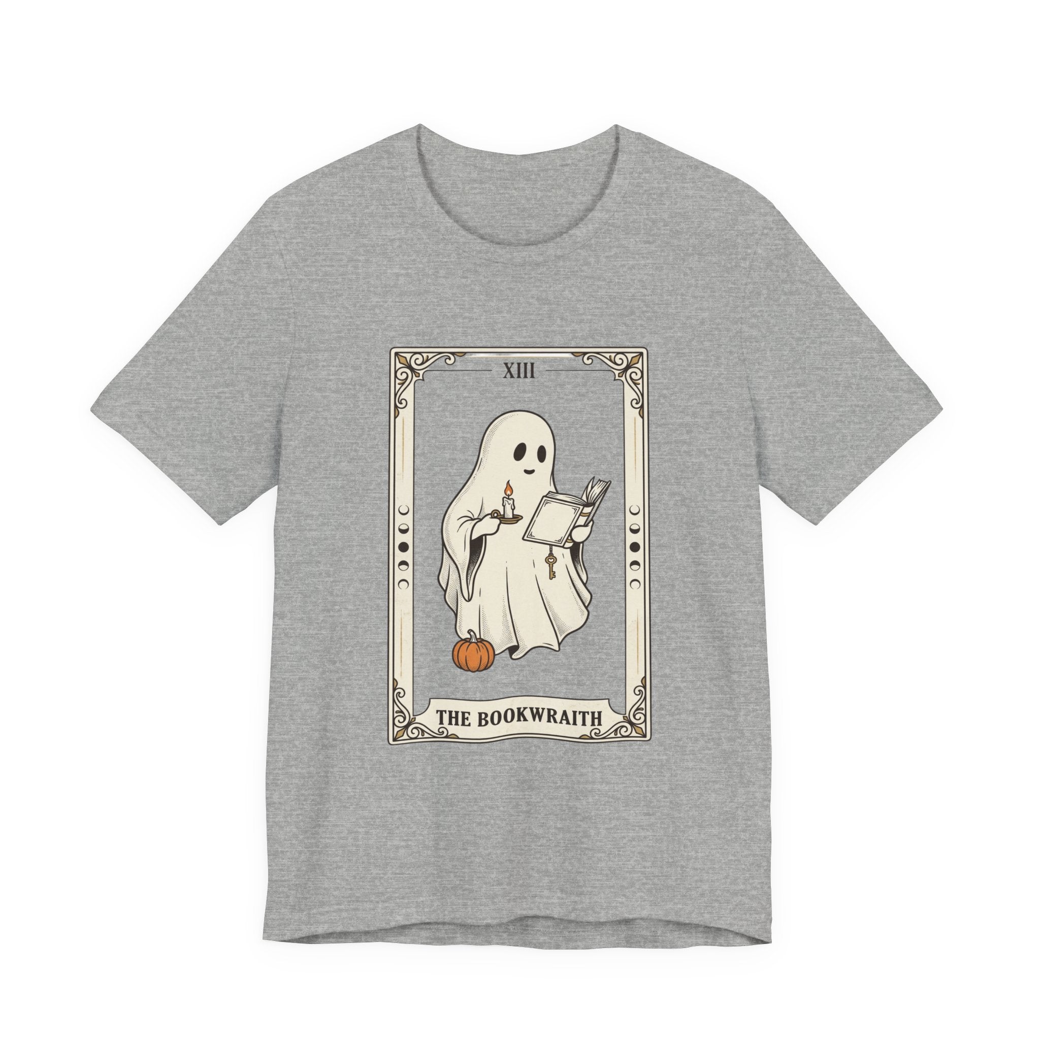 Bookwraith Ghost Reading Tee | Spooky Reader, Halloween Bookish