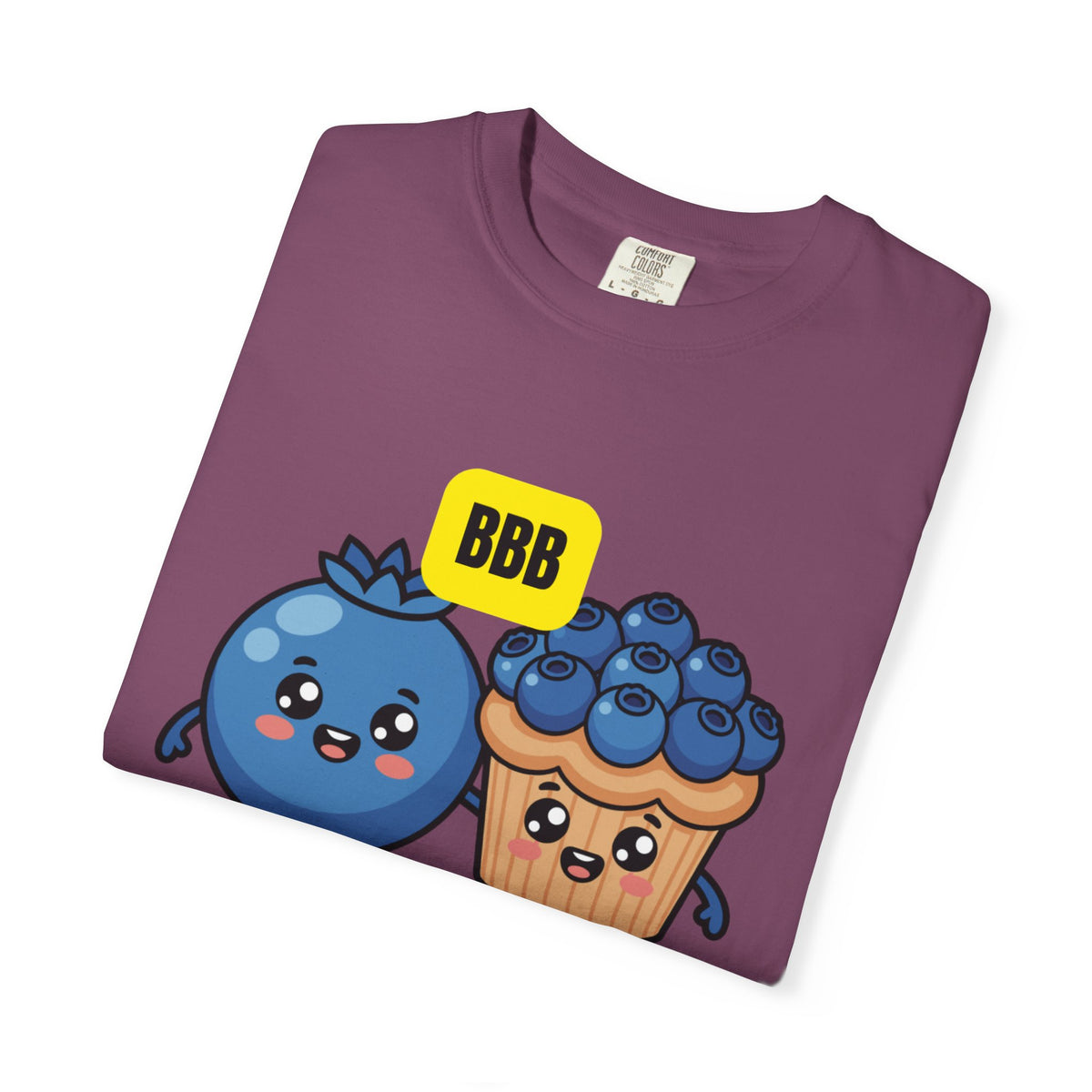 Blueberry’s Best Buddy T-Shirt — Cute Blueberry & Muffin Graphic Tee