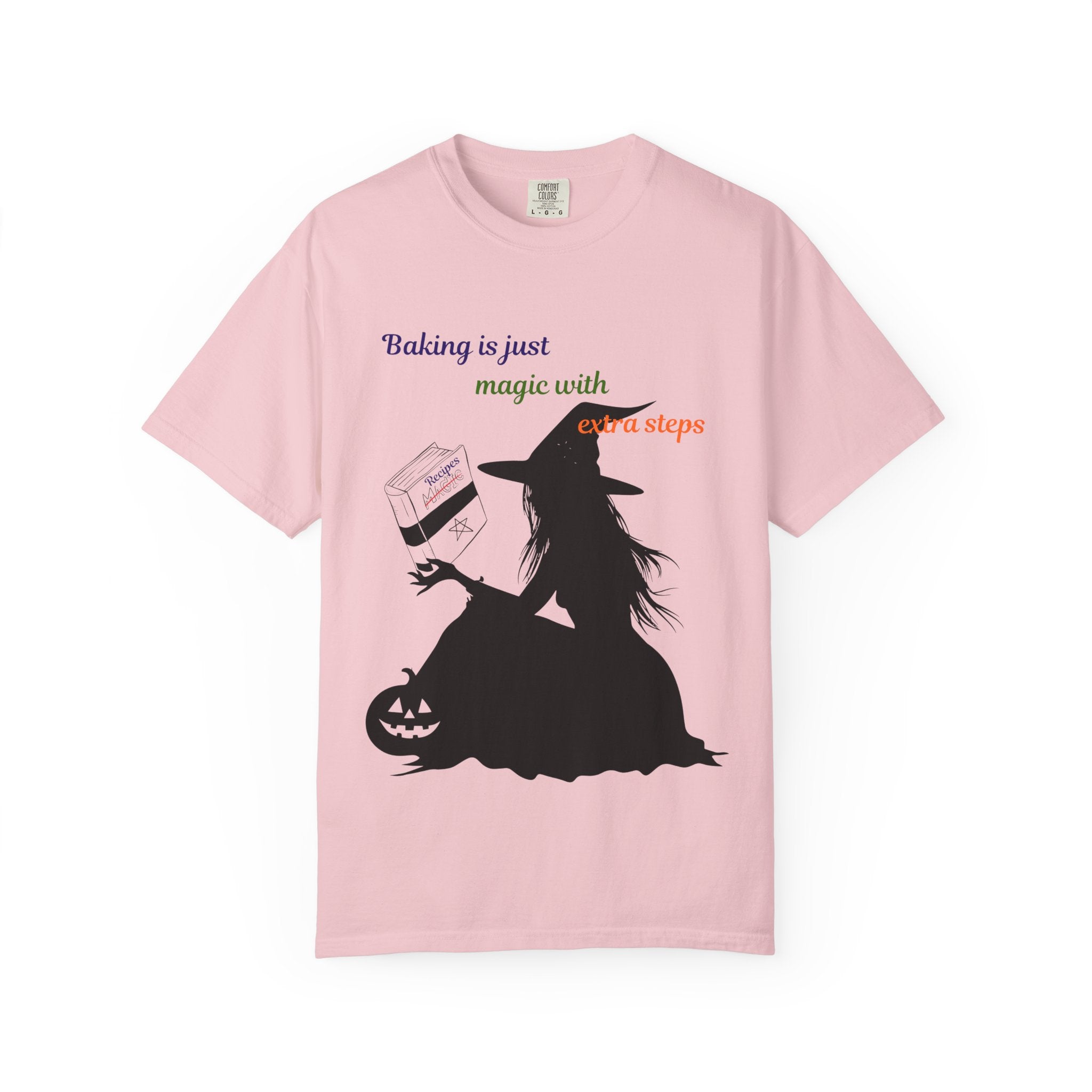 Witch Baker T-Shirt — "Baking is just magic with a step" Halloween Graphic Tee
