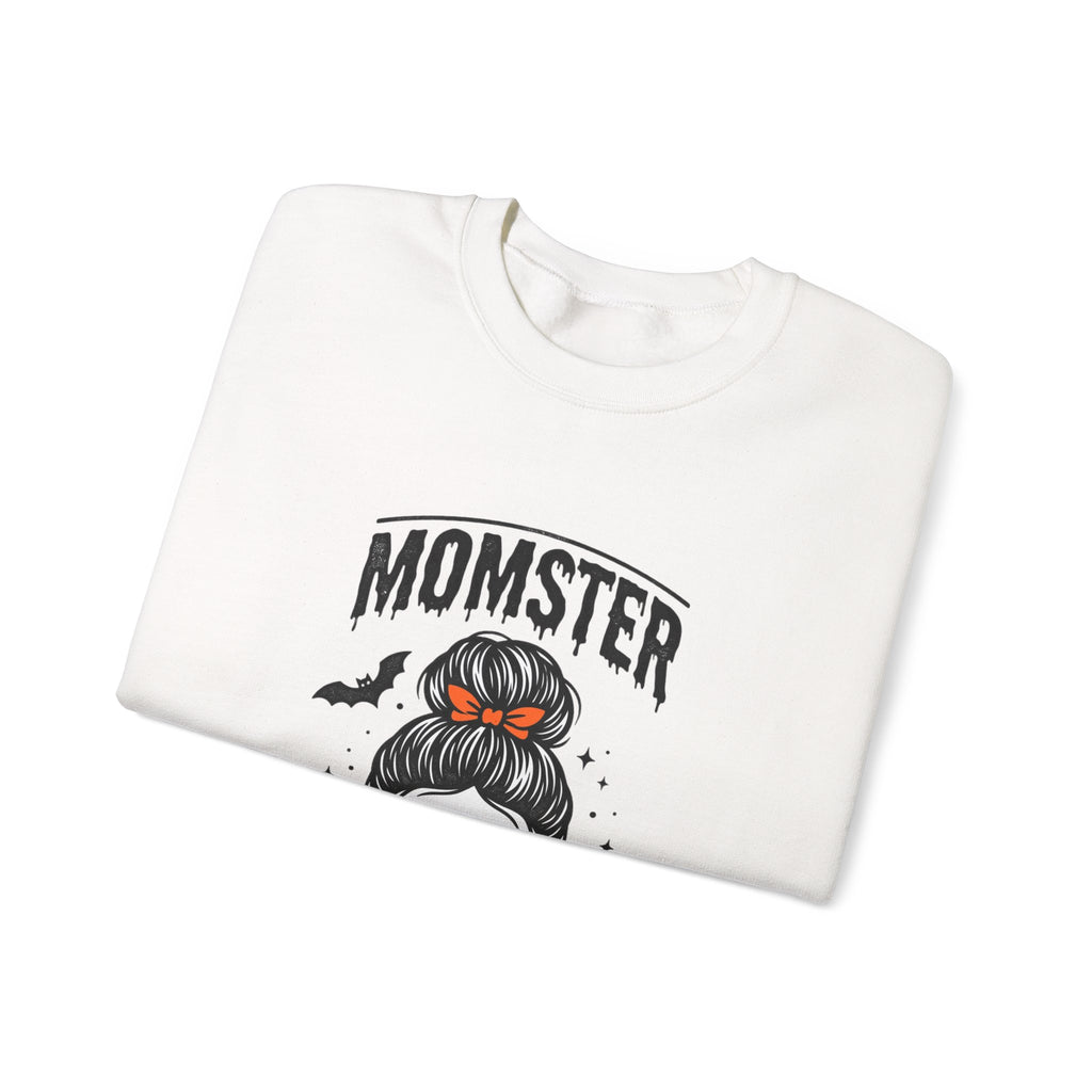 Momster Skull Mom Crewneck Sweatshirt | Halloween mom, bats, spooky season