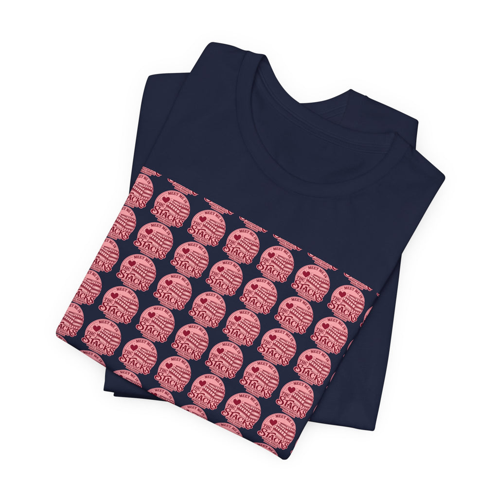 Red Pattern Graphic T-Shirt