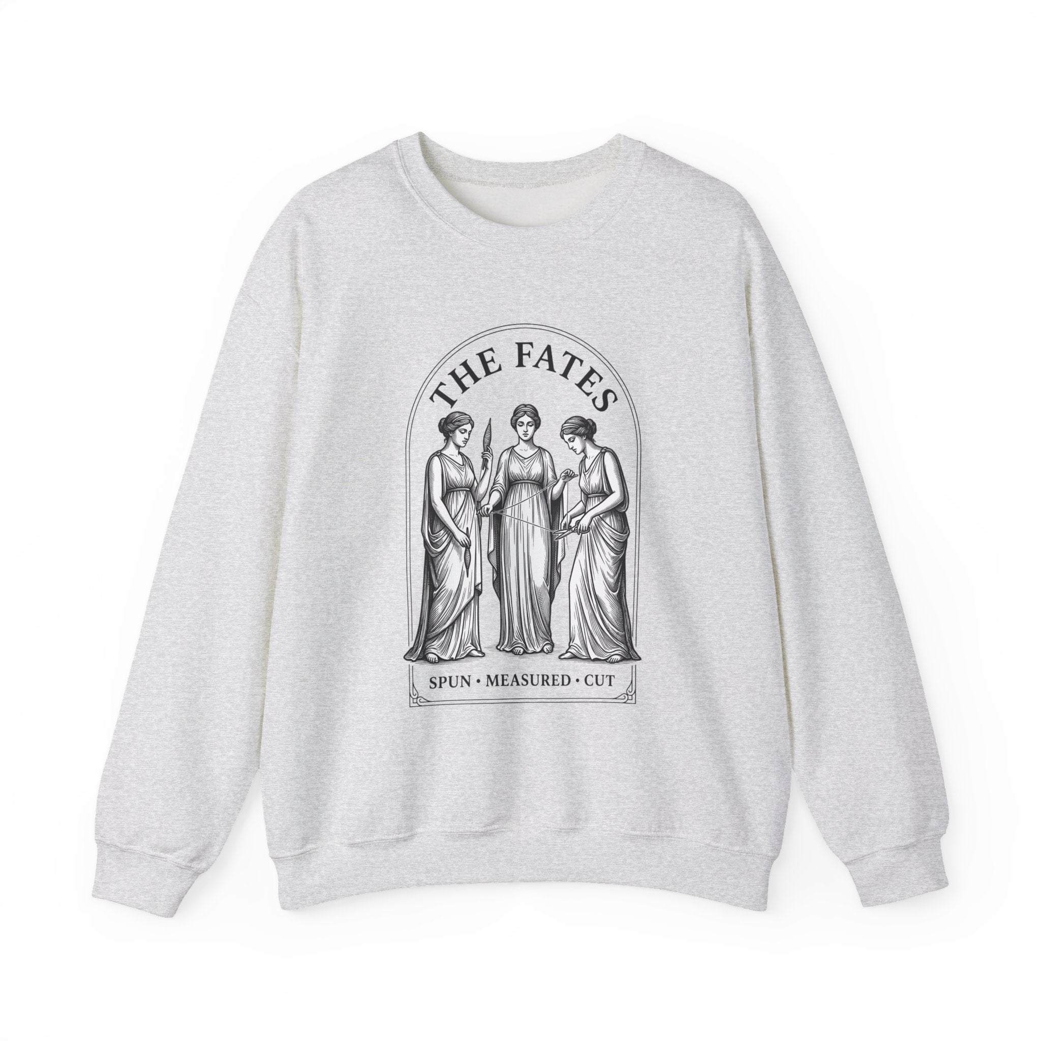 The Fates Greek Mythology Crewneck Sweatshirt | Mythcore Dark Academia