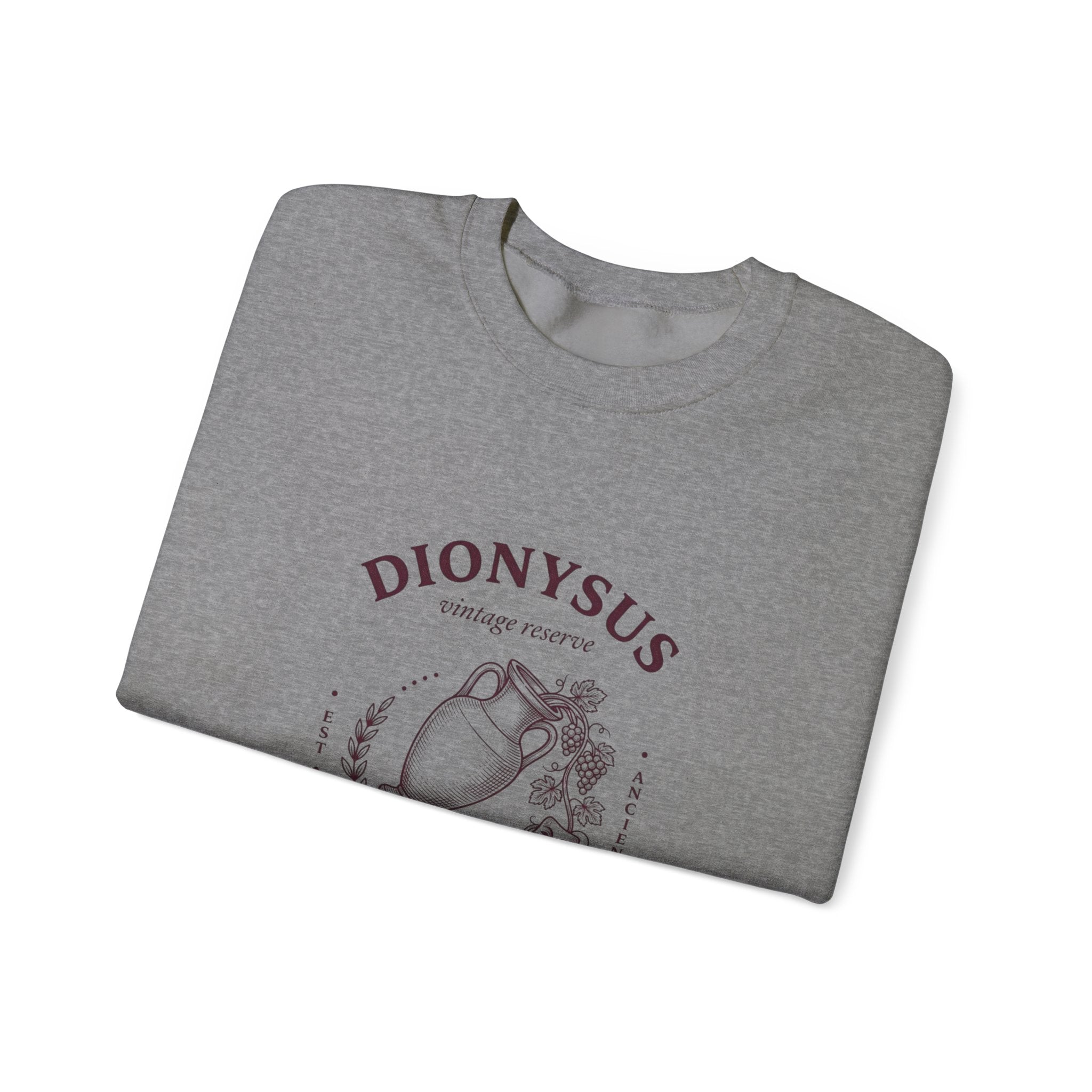 Dionysus Wine Society Crewneck Sweatshirt | Greek Mythology, Mythcore