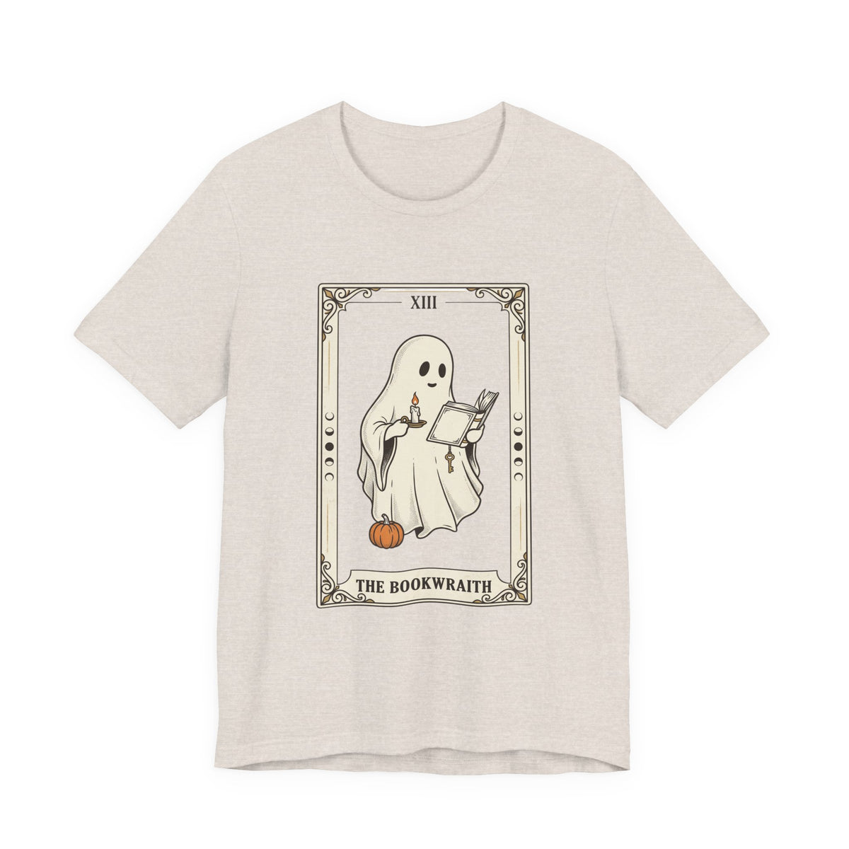 Bookwraith Ghost Reading Tee | Spooky Reader, Halloween Bookish