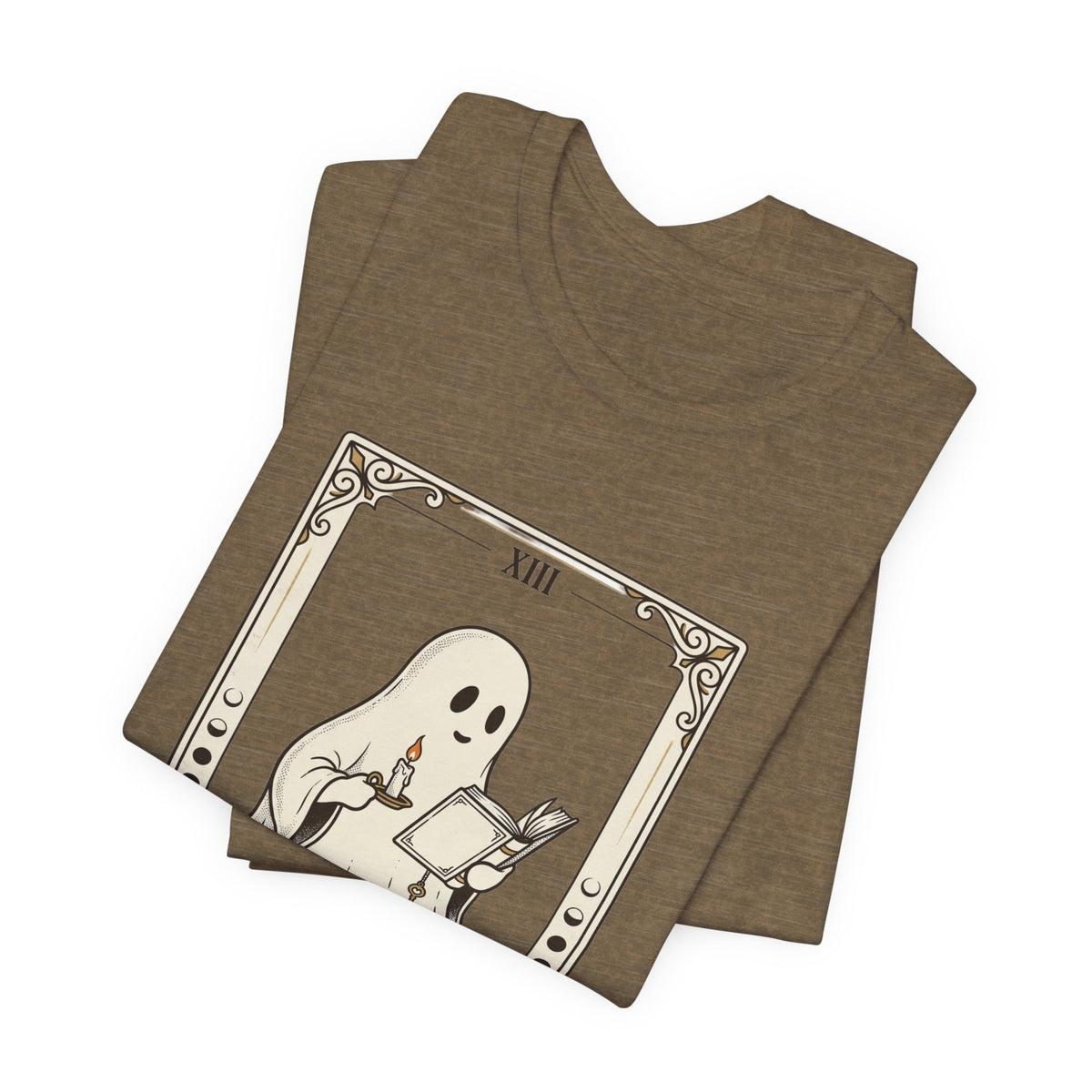 Bookwraith Ghost Reading Tee | Spooky Reader, Halloween Bookish