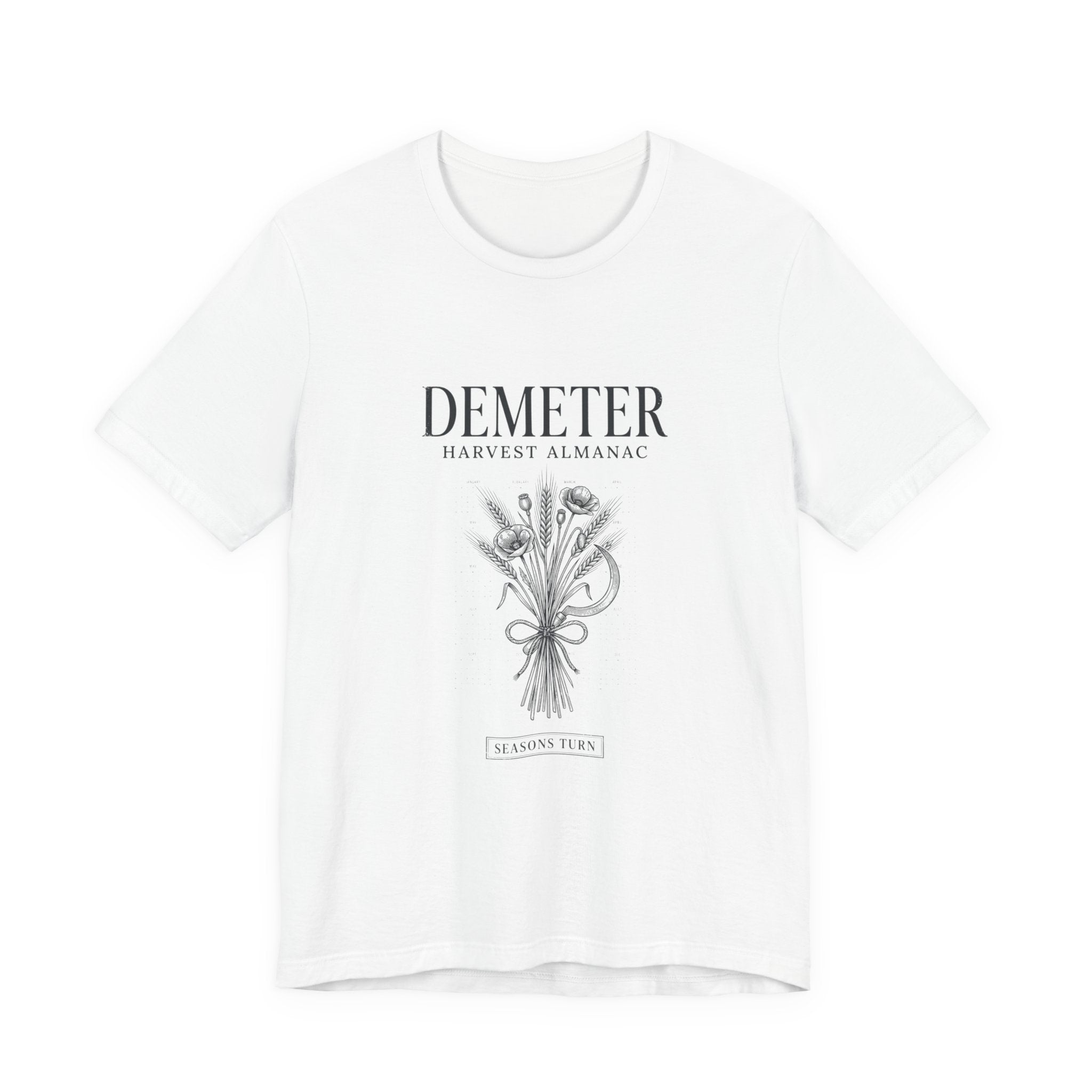 Demeter Harvest Almanac T-Shirt | Greek Mythology, Mythcore