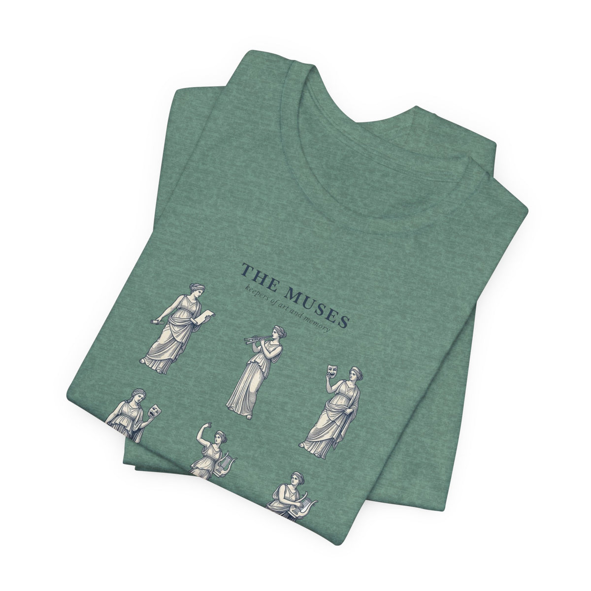The Muses Tee | Greek Mythology, Mythcore Classic Art
