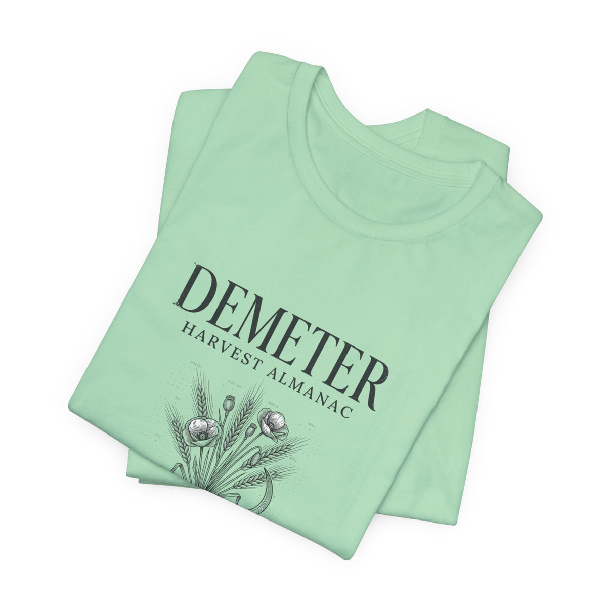 Demeter Harvest Almanac T-Shirt | Greek Mythology, Mythcore