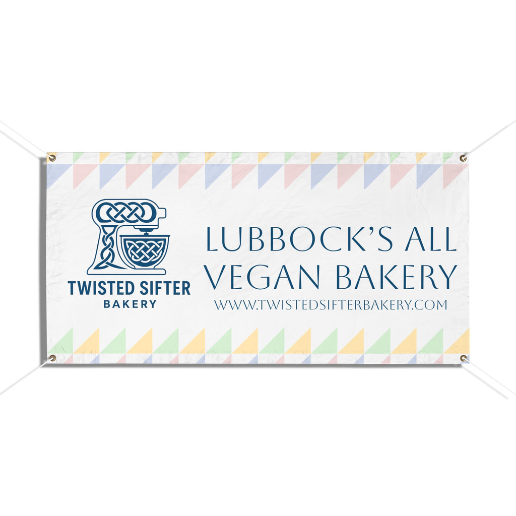 Copy of Free Samples Vinyl Banner – Custom Bakery Promotional Sign