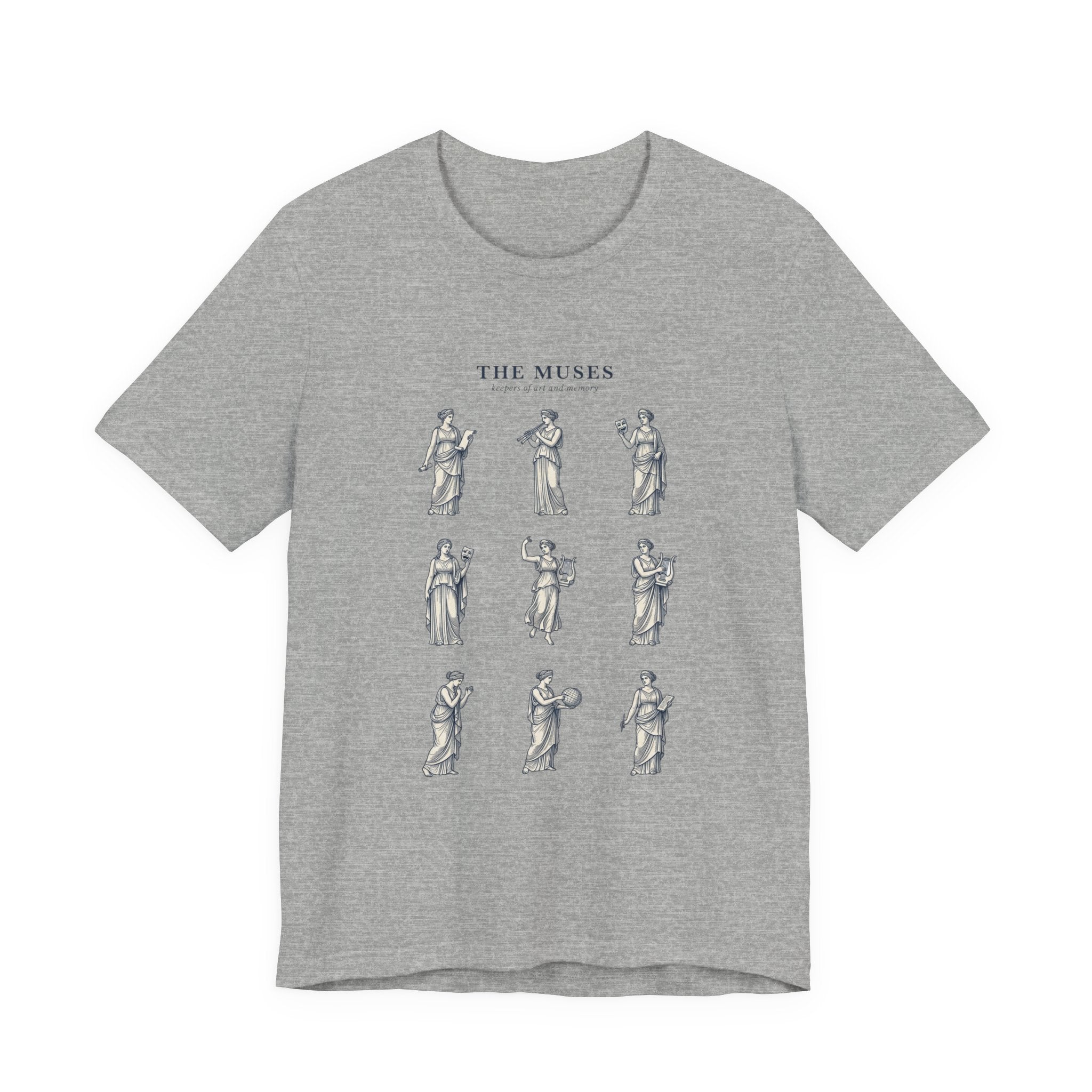 The Muses Tee | Greek Mythology, Mythcore Classic Art