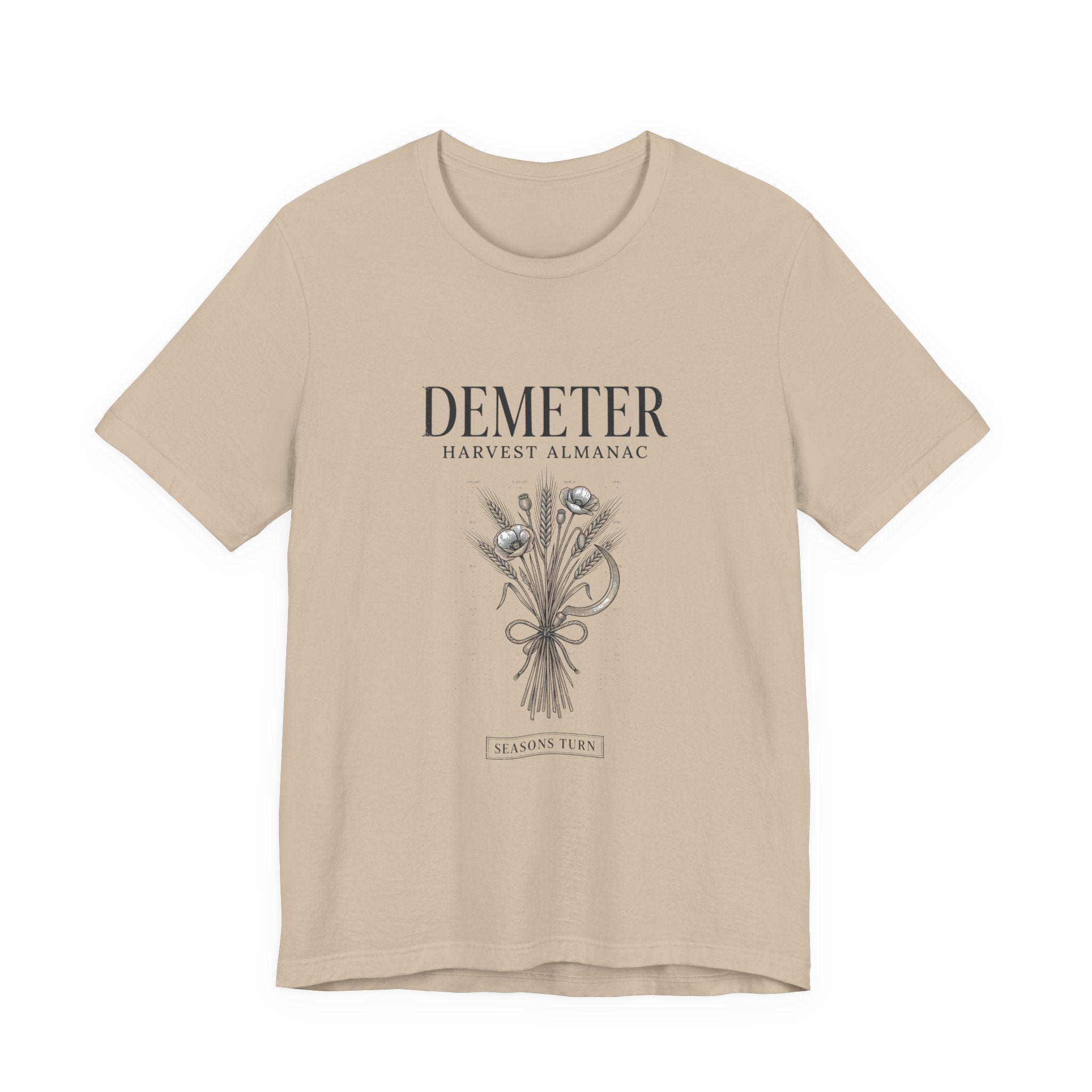 Demeter Harvest Almanac T-Shirt | Greek Mythology, Mythcore