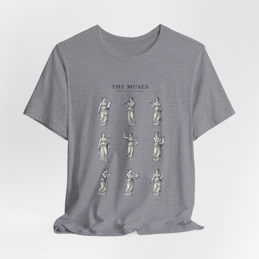 The Muses Tee | Greek Mythology, Mythcore Classic Art