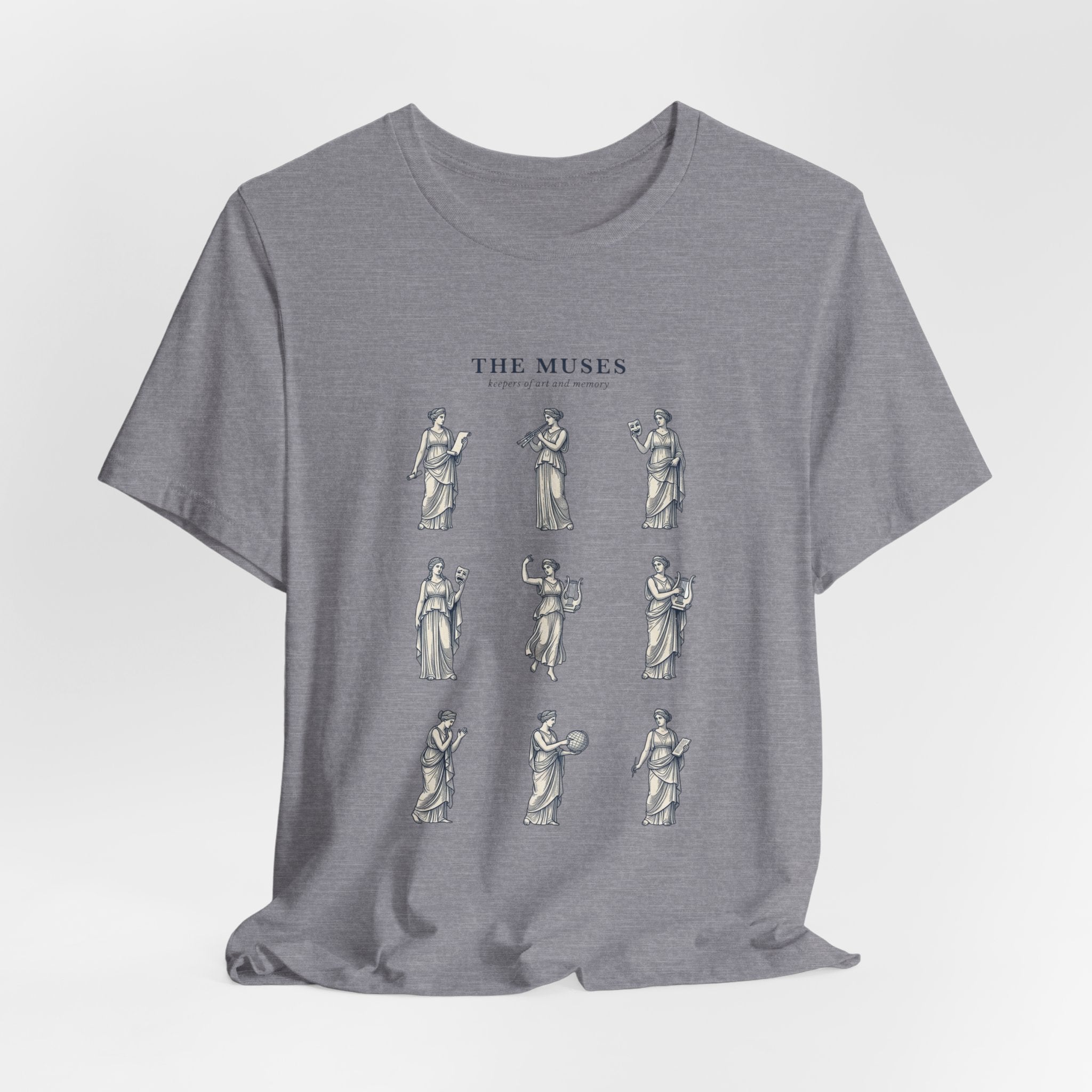 The Muses Tee | Greek Mythology, Mythcore Classic Art