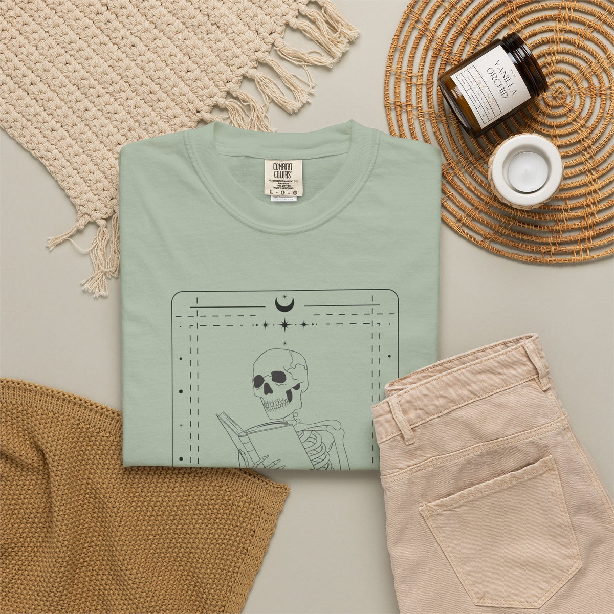 Book Lover T-Shirt — “Meet Me in the Stacks” Library Graphic Tee