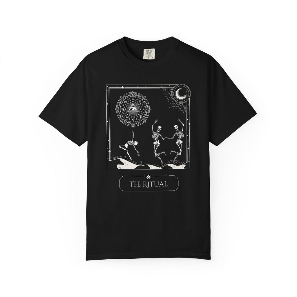 T-Shirt — 'The Ritual' Moon & Dance Graphic Tee