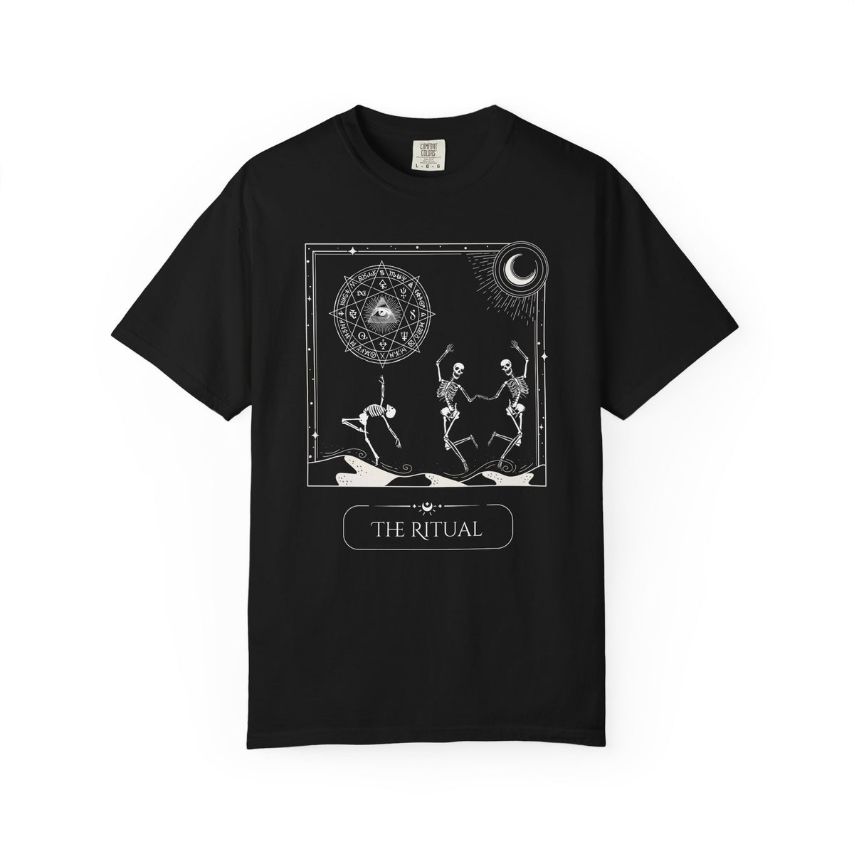 T-Shirt — 'The Ritual' Moon & Dance Graphic Tee