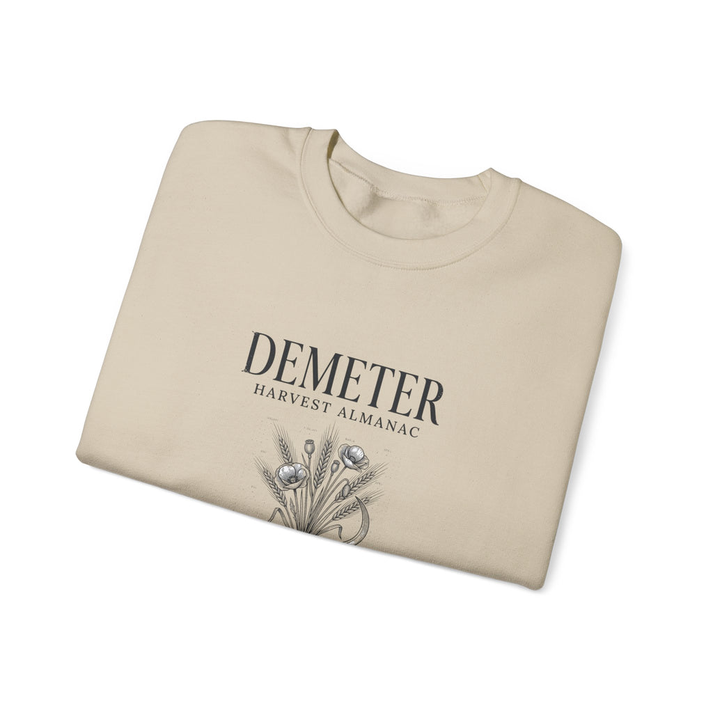 Demeter Harvest Almanac Sweatshirt | Greek Mythology, Mythcore
