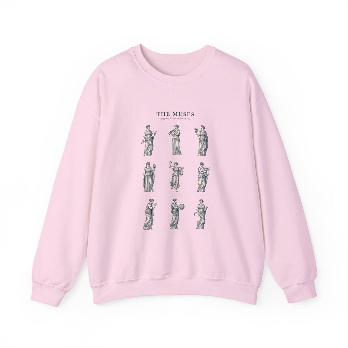 The Muses crewneck sweatshirt | Greek mythology, mythcore, classical art