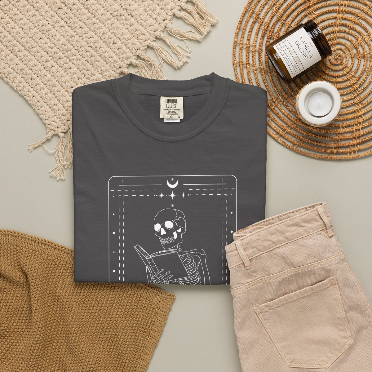 Book Lover T-Shirt — “Meet Me in the Stacks” Library Graphic Tee