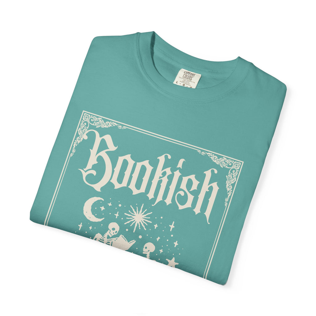Bookish Skeletons T-Shirt — Vintage Gothic 'Bookish' Graphic Tee