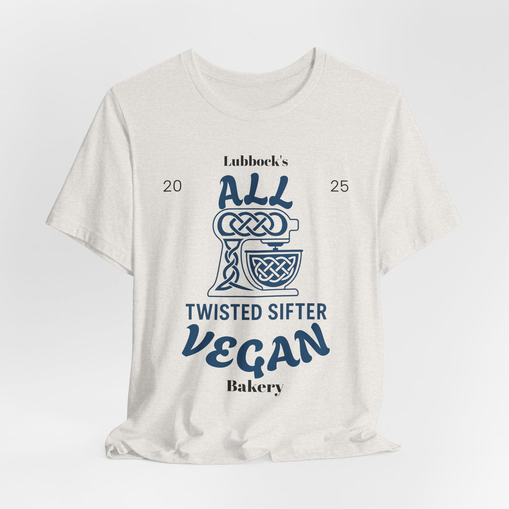 Twisted Sifter Bakery Logo Tee — Minimal Artisan Bakery T-Shirt