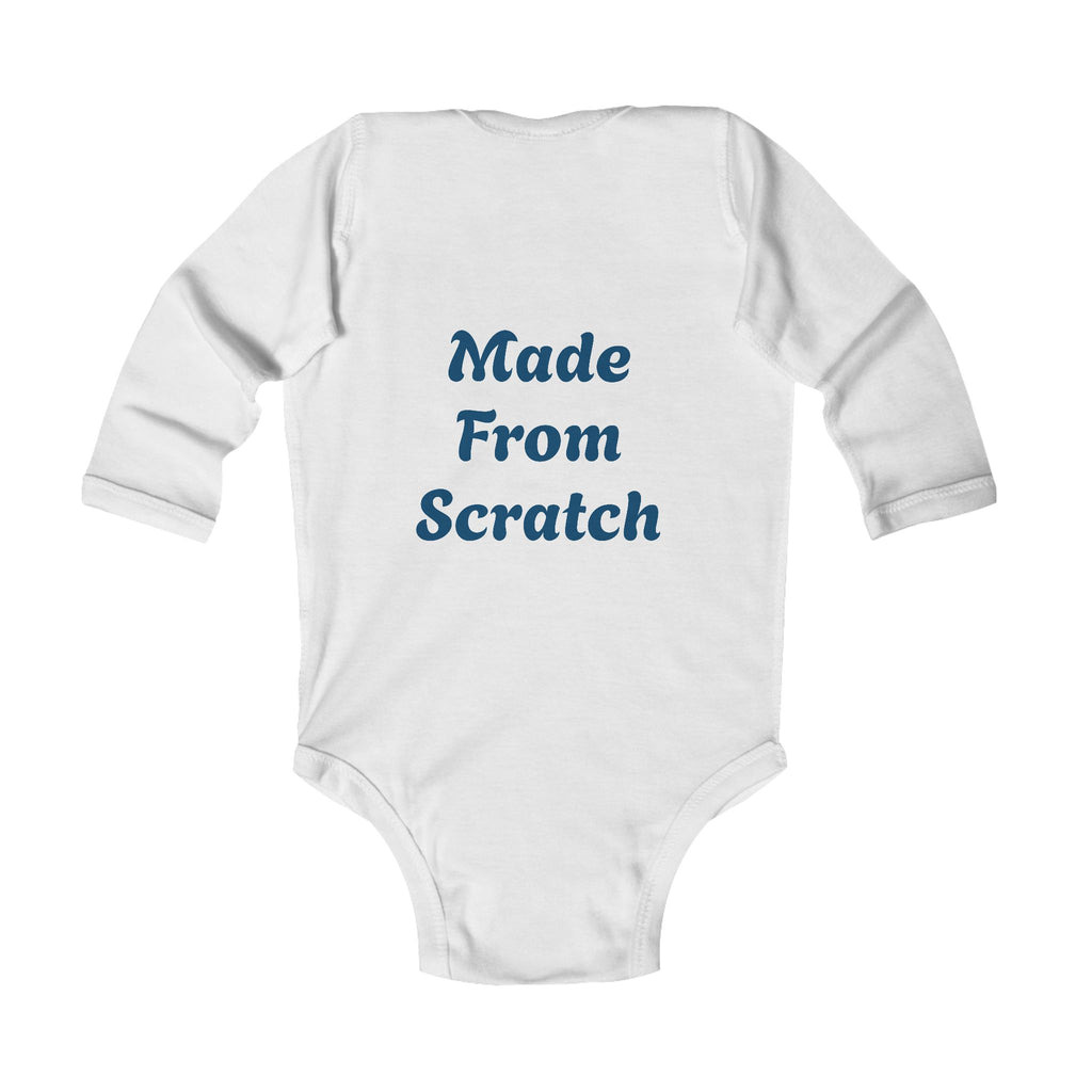 Infant Bodysuit — "Twisted Sifter Bakery" Logo Front, "Made From Scratch" Back