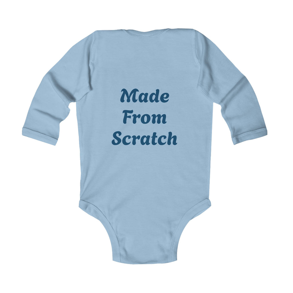 Infant Bodysuit — "Twisted Sifter Bakery" Logo Front, "Made From Scratch" Back