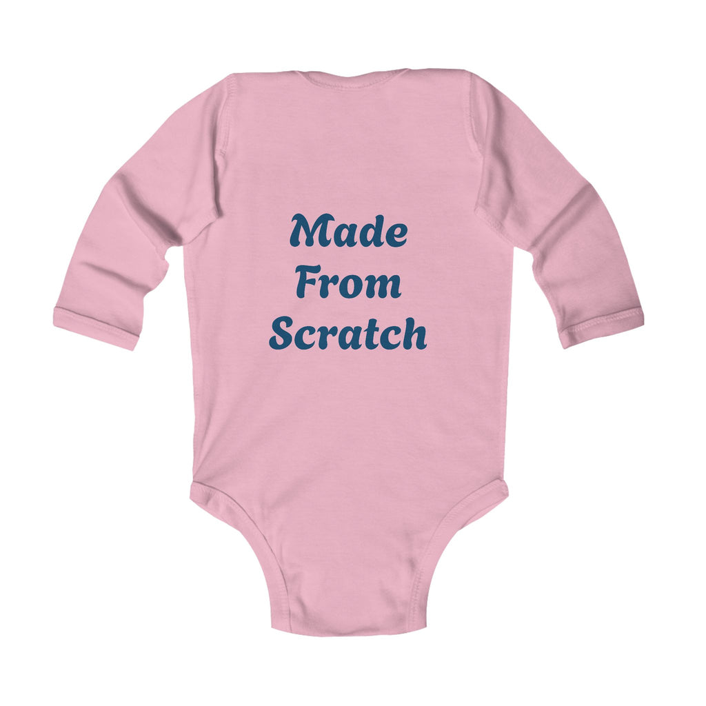 Infant Bodysuit — "Twisted Sifter Bakery" Logo Front, "Made From Scratch" Back