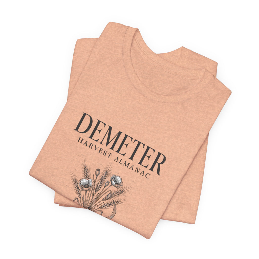 Demeter Harvest Almanac T-Shirt | Greek Mythology, Mythcore