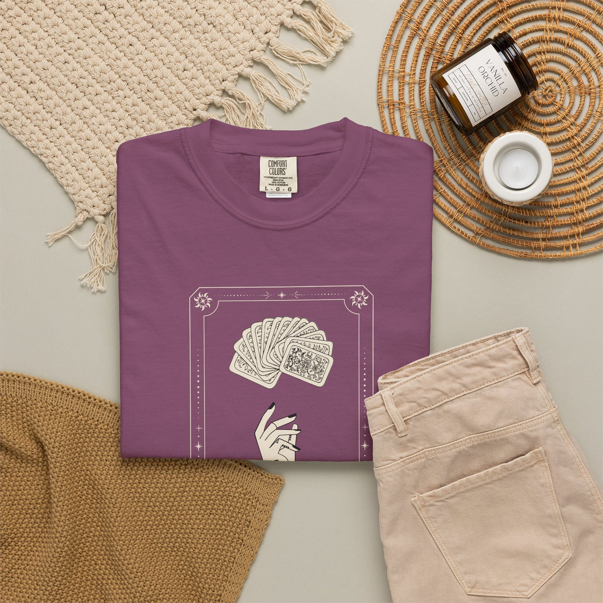 Tarot-Inspired 'Ace of Cups' Graphic T-Shirt — Minimal Occult Tee