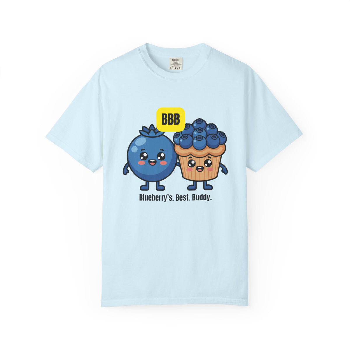 Blueberry’s Best Buddy T-Shirt — Cute Blueberry & Muffin Graphic Tee