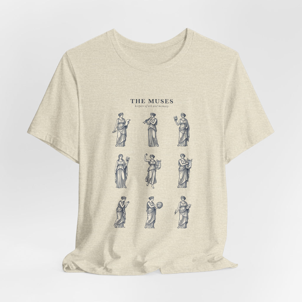 The Muses Tee | Greek Mythology, Mythcore Classic Art