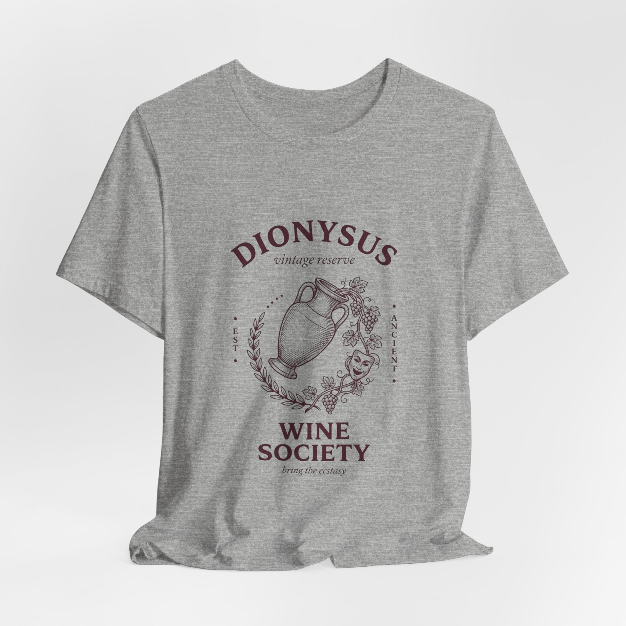 Dionysus Wine Society Tee | Greek Mythology, Mythcore Classic