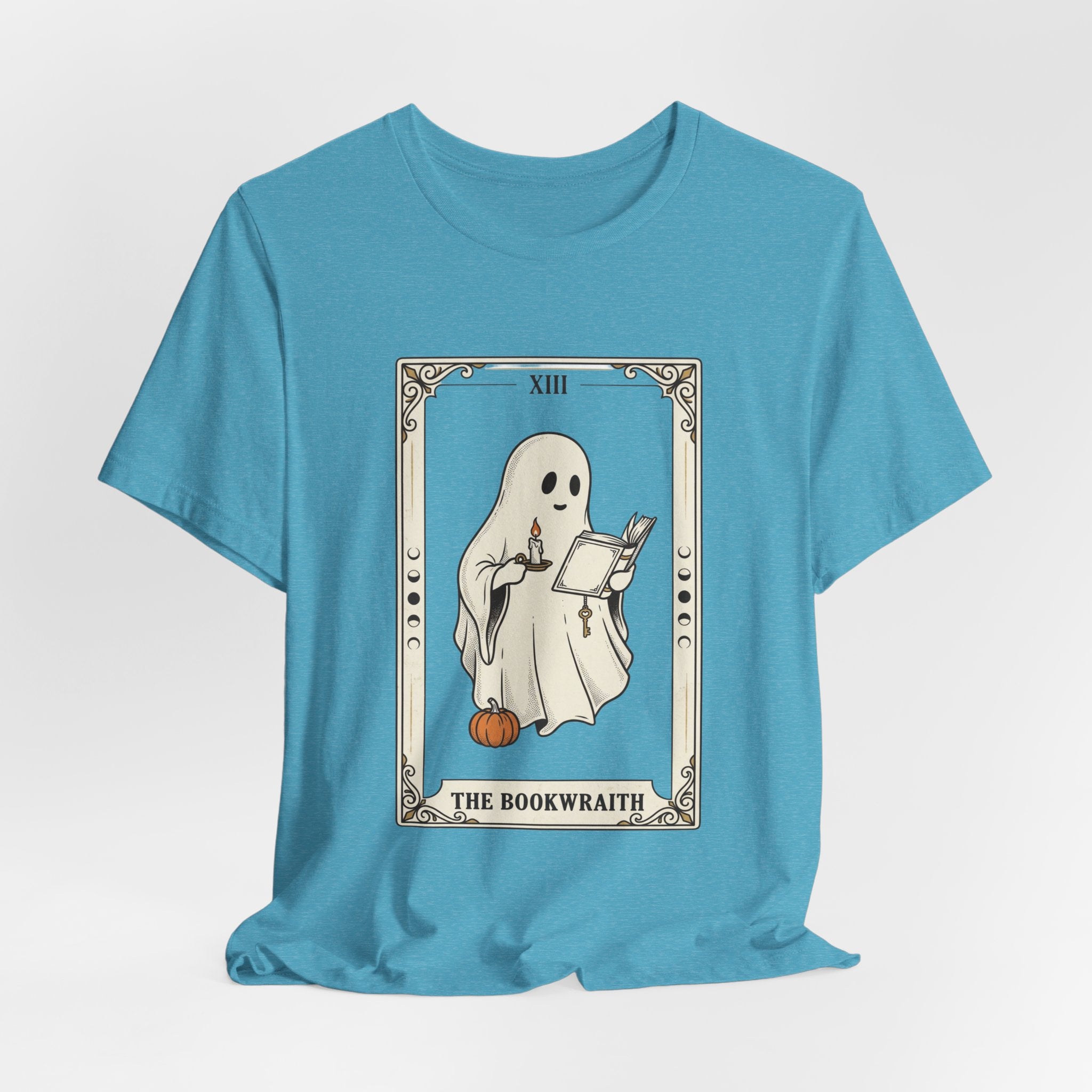 Bookwraith Ghost Reading Tee | Spooky Reader, Halloween Bookish
