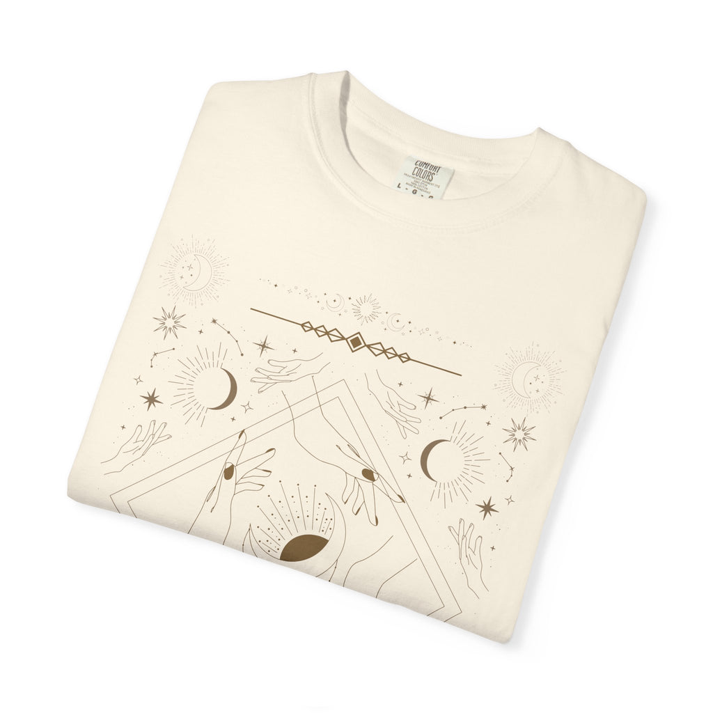 Celestial Moon Phases T-Shirt — Mystic Astrology Graphic Tee