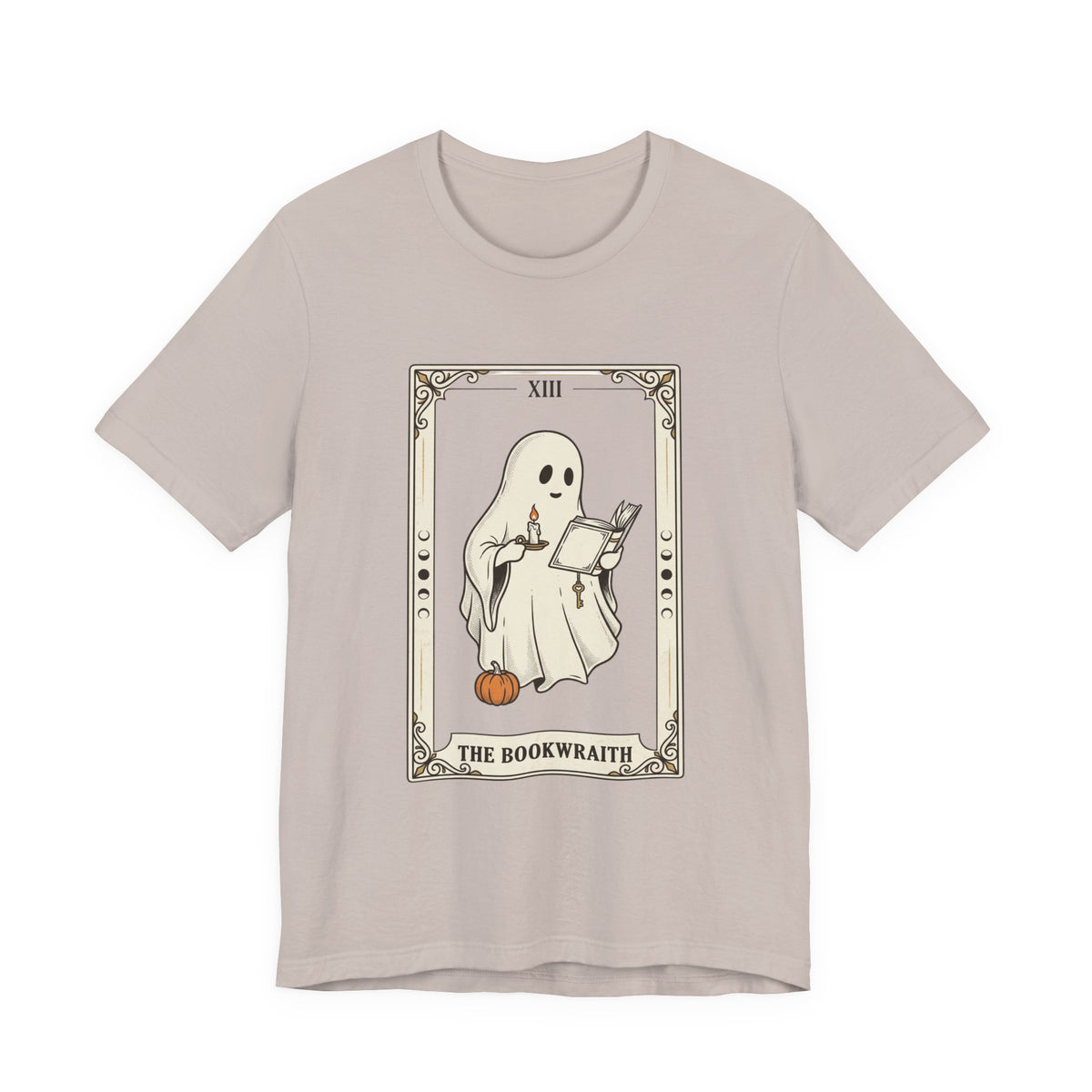 Bookwraith Ghost Reading Tee | Spooky Reader, Halloween Bookish