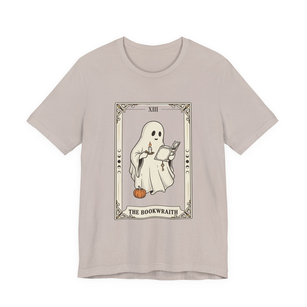 Bookwraith Ghost Reading Tee | Spooky Reader, Halloween Bookish