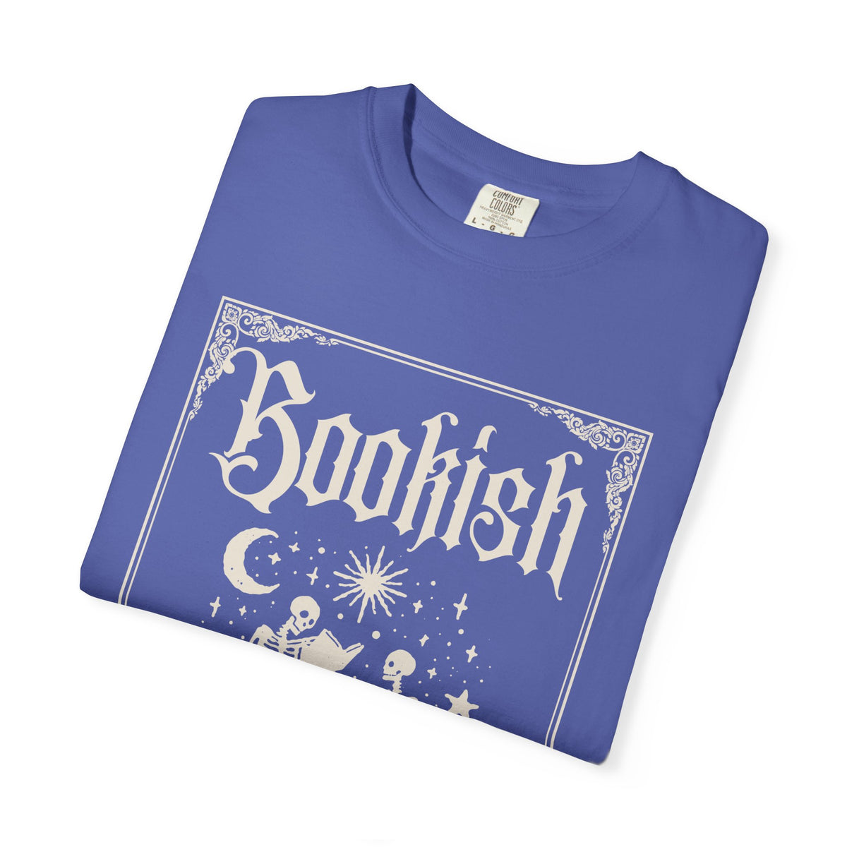Bookish Skeletons T-Shirt — Vintage Gothic 'Bookish' Graphic Tee