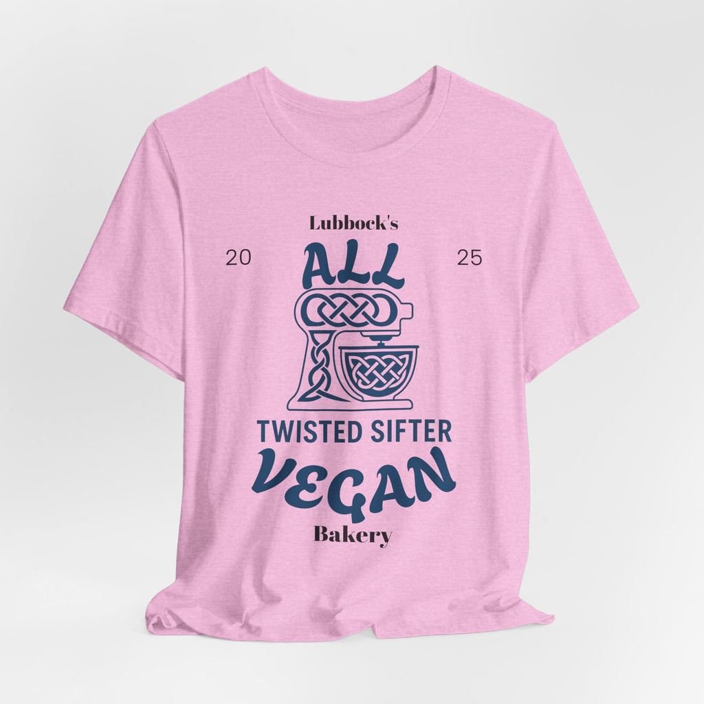 Twisted Sifter Bakery Logo Tee — Minimal Artisan Bakery T-Shirt