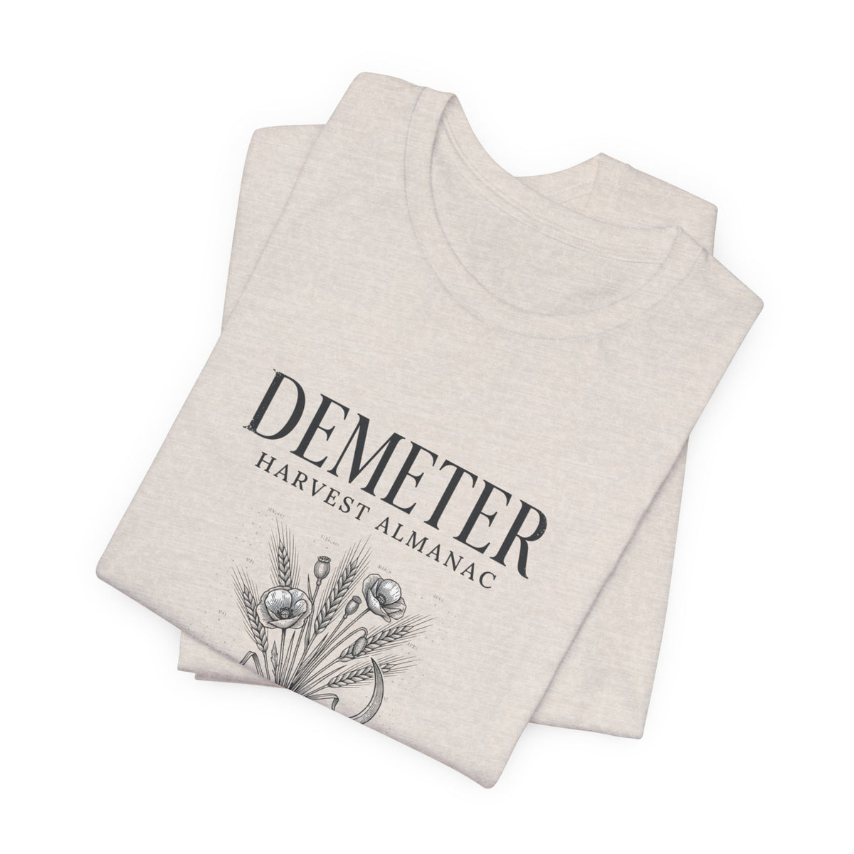 Demeter Harvest Almanac T-Shirt | Greek Mythology, Mythcore