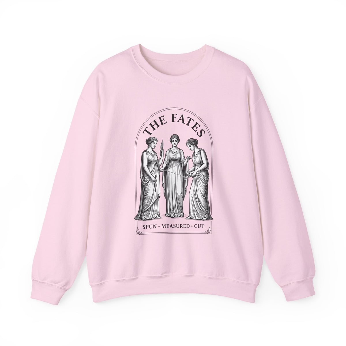 The Fates Greek Mythology Crewneck Sweatshirt | Mythcore Dark Academia