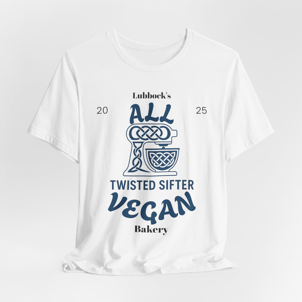 Twisted Sifter Bakery Logo Tee — Minimal Artisan Bakery T-Shirt