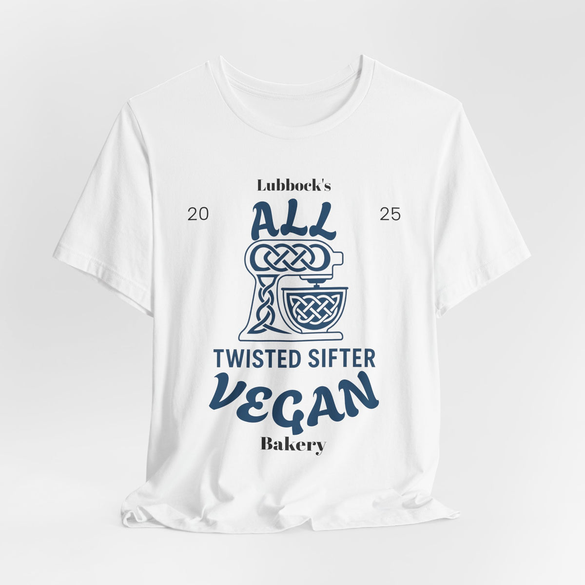 Twisted Sifter Bakery Logo Tee — Minimal Artisan Bakery T-Shirt
